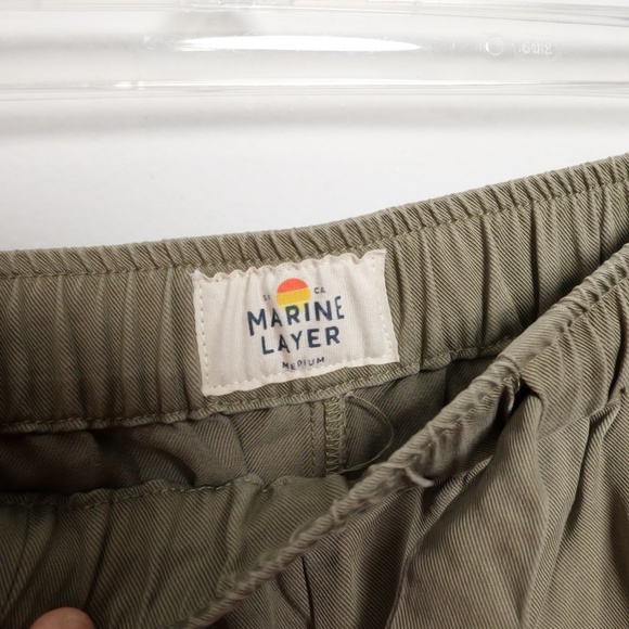 Marine Layer | Pants & Jumpsuits | Spruce Green Wide Leg Crop | Medium - Picture 4 of 4